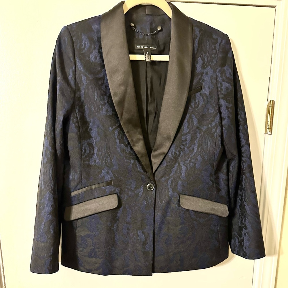 Chico's Black and Blue Blazer